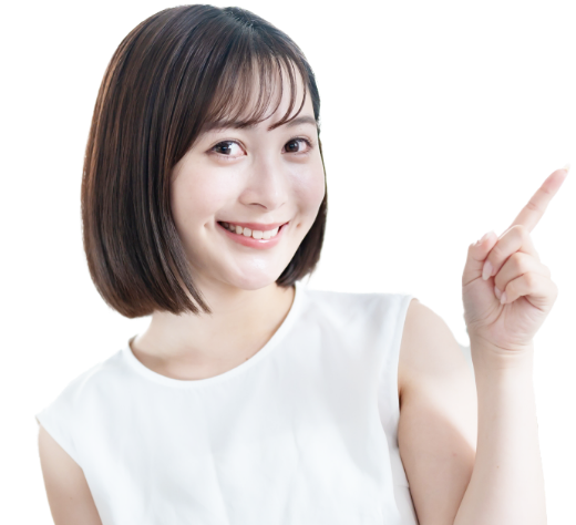 指をさすシンママ